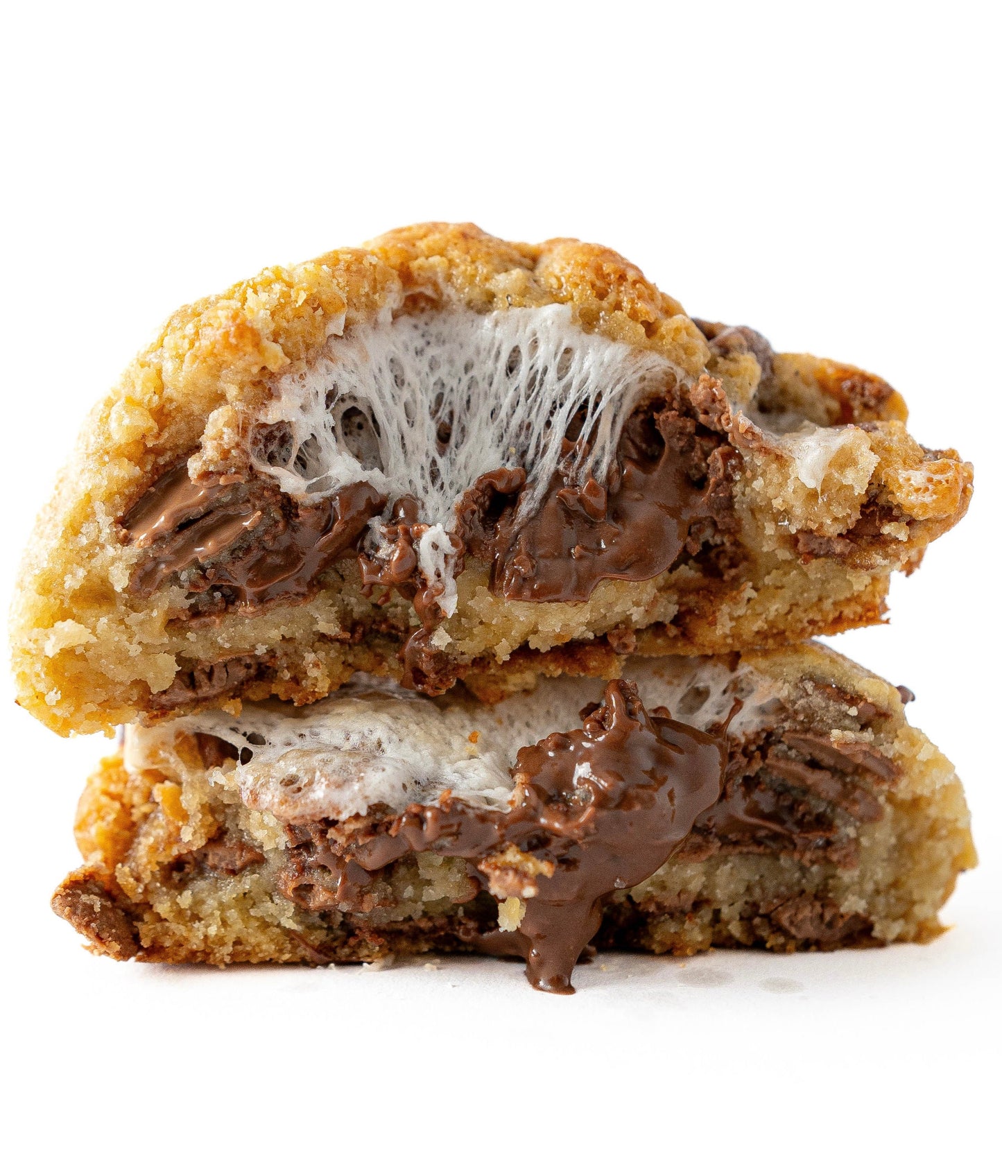 Cookie nutella s'mores