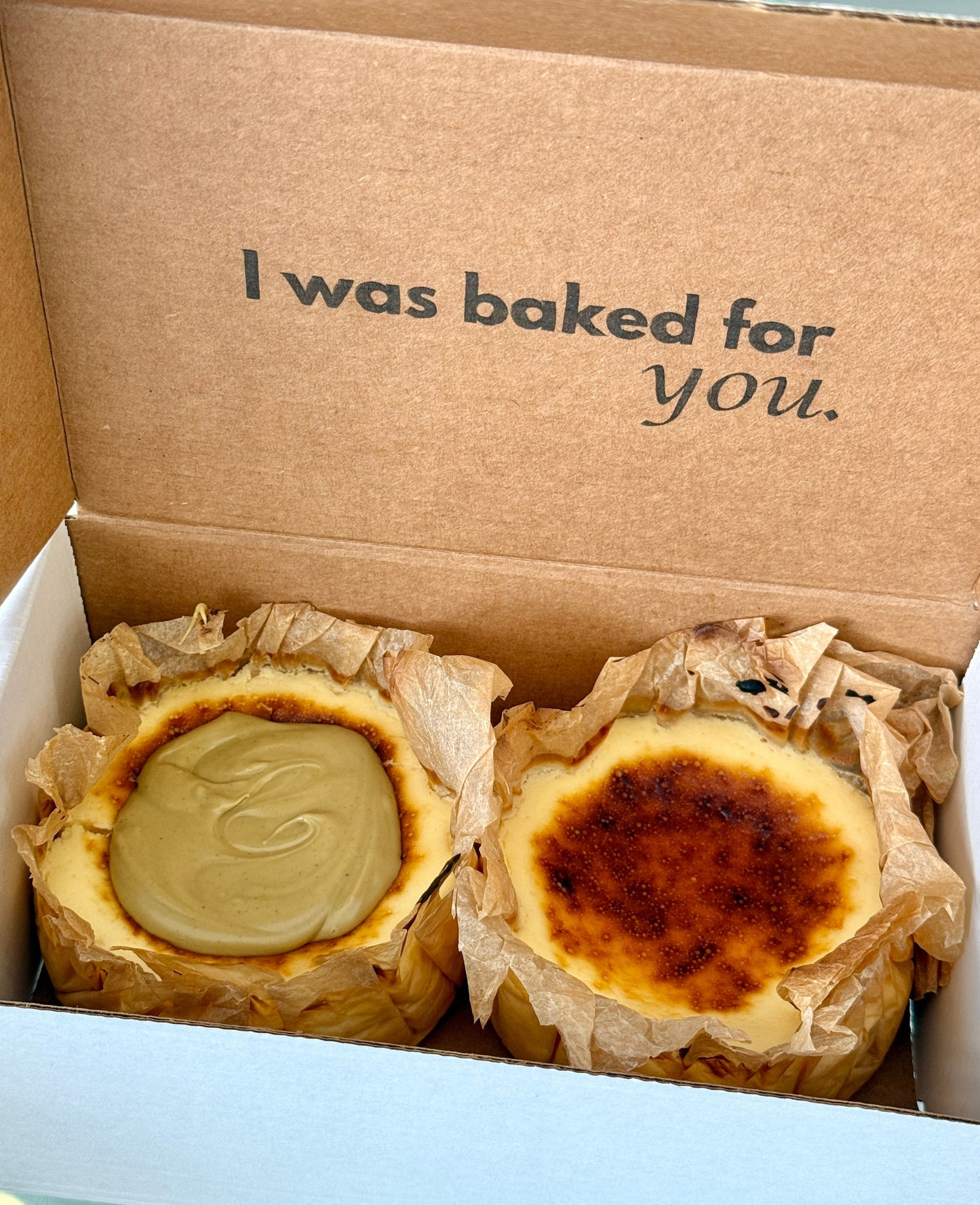 Box tarta de queso