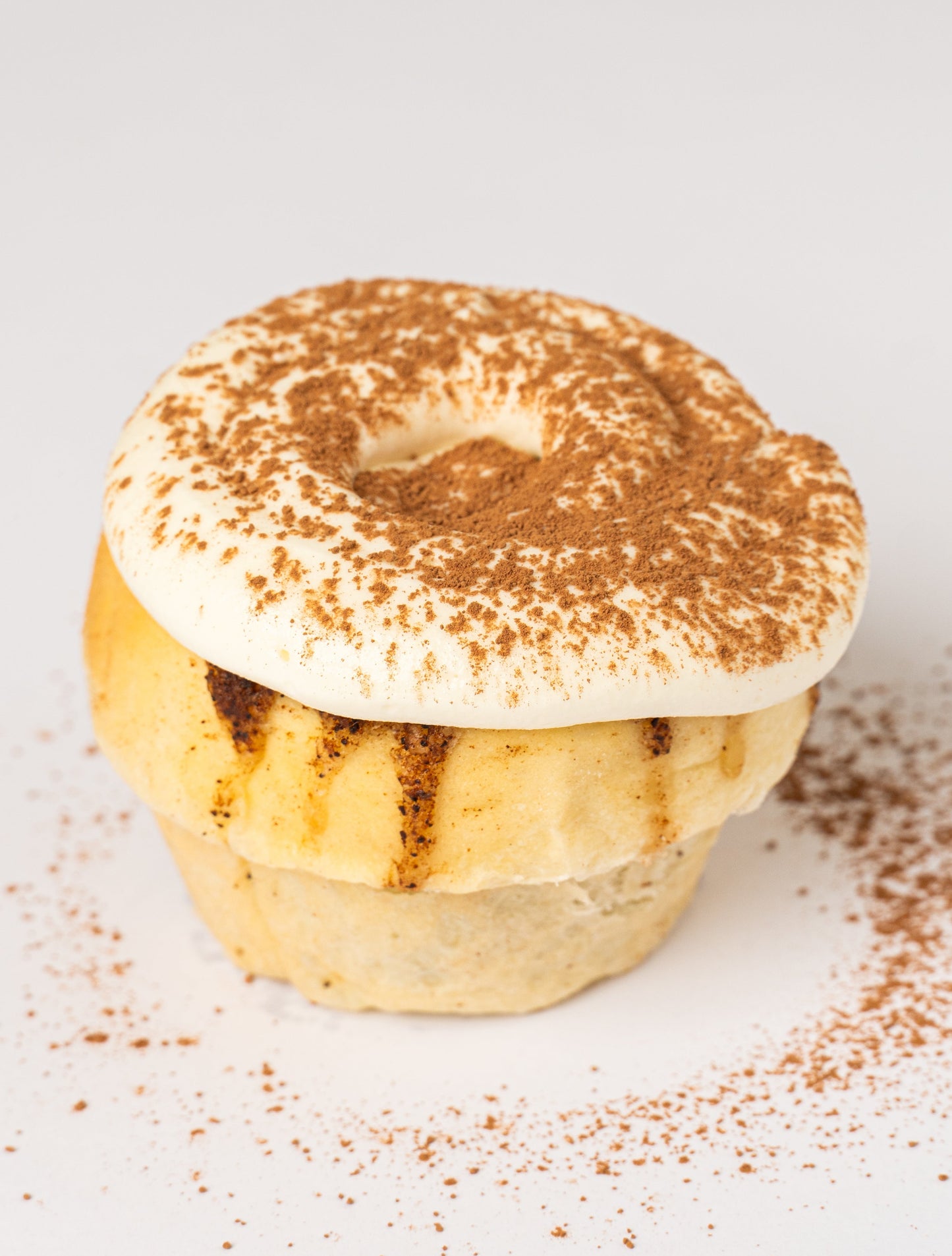 Cinnamon roll tiramisú